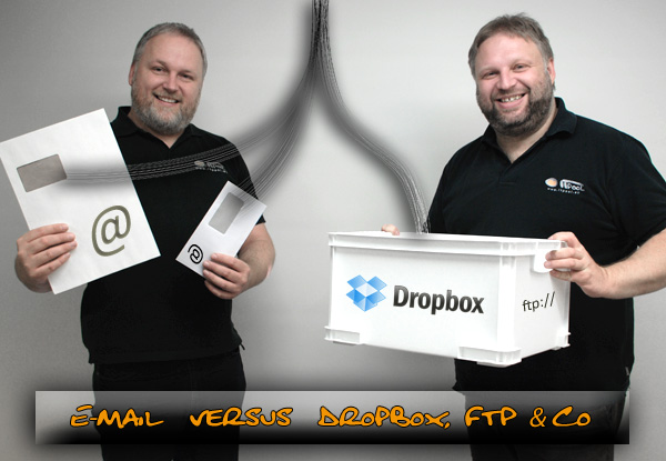 E-Mail verus Dropbox, FTP und Co